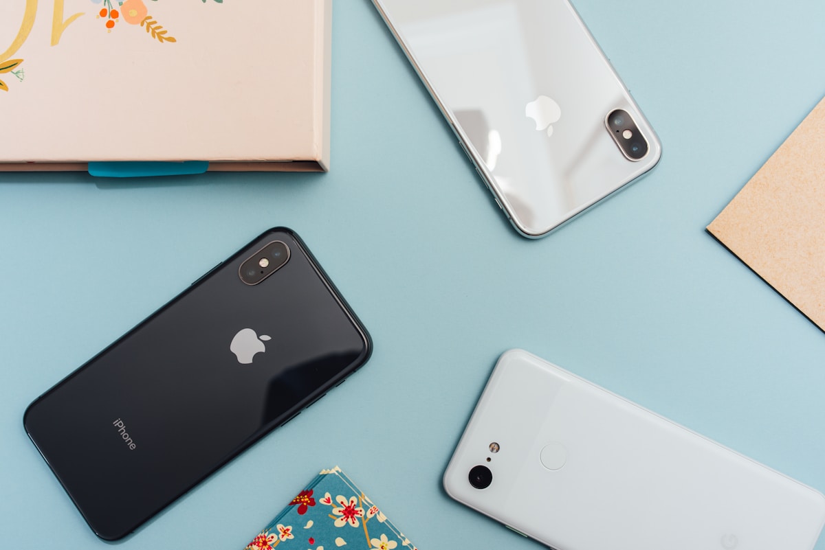 Modern smartphones available at Skylink Tech